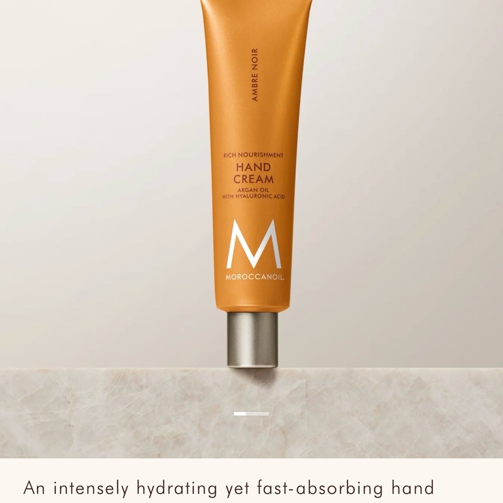 Moroccanoil Ambre Noir Hand Cream | Argan Oil Hydrating Hand Cream 3.4oz